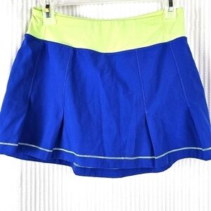 KYODAN Skort Blue w/Spandex Shorts Women's S Pleated Tennis Outdoor Workout Golf